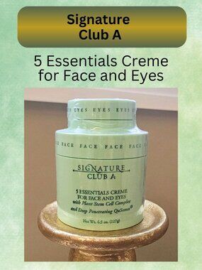 Signature Club A 5 Essentials Cream for Face and Eyes 4.5 oz